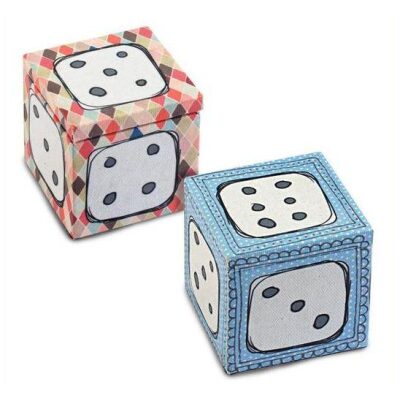 CAJA DADOS DECORADAS SURTIDAS