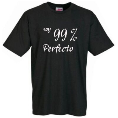 CAMISETA CUARENTA Y CINCUENTA AÑOS Y 99%