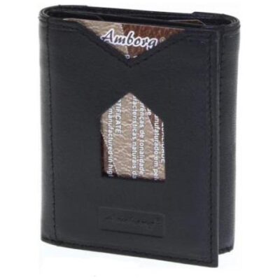 CARTERA TARJETERO VENTANA AMBORG MARRON - Imagen 2