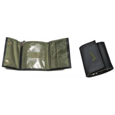 CARTERA VESPA NEGRA INT. VERDE