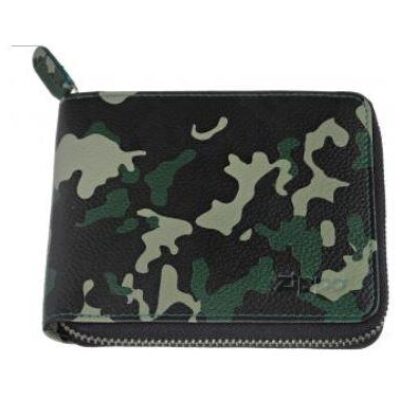 CARTERA ZIPPO AMERICANA CREMALLERA CAMUFLAJE