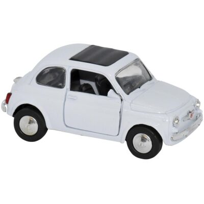 COCHE FIAT 500 BLANC0 ESCALA 1,32