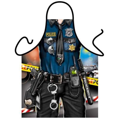 DELANTAL POLICIA SEXY