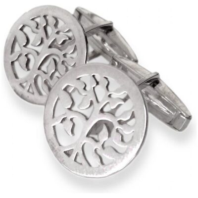 GEMELOS PLATA ARBOL DE LA VIDA