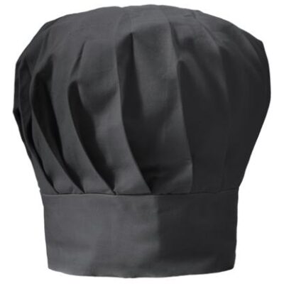 GORRO COCINERO BLANCO O NEGRO