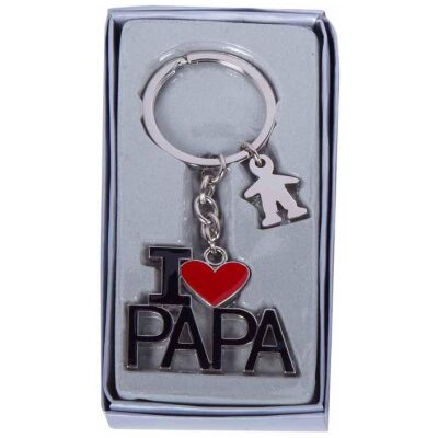 LLAVERO I LOVE YOU PAPA
