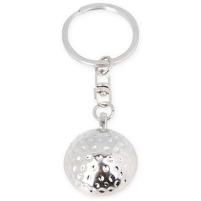 LLAVERO METAL MEDIA BOLA GOLF