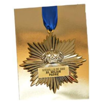 MEDALLA ORO AL MEJOR ABUELO