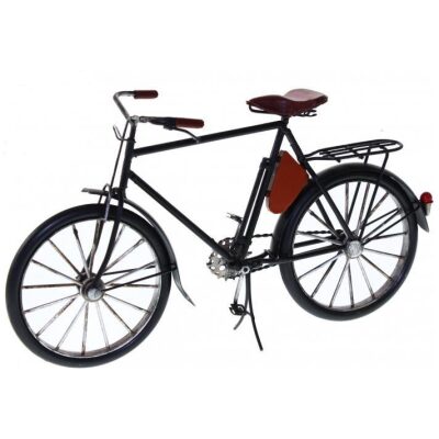 METAL BICICLETA NEGRA 31 CM.