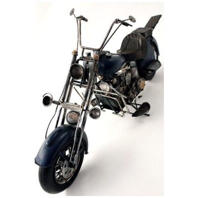 METAL MOTO HARLEY NEGRA 48X23