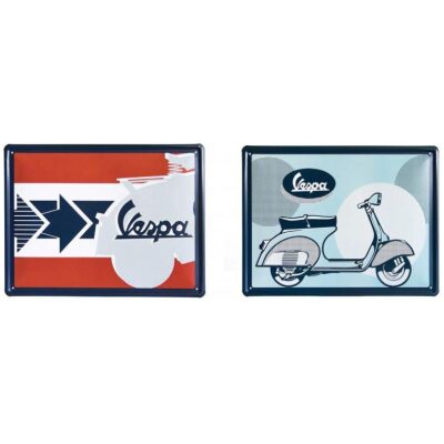 PLACA 40X30 VESPA SERVIZIO 2 MOD.