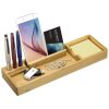 PORTABOLIGRAFOS+NOTAS MADERA NATURAL LM - Imagen 2