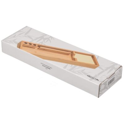 PORTABOLIGRAFOS+NOTAS MADERA NATURAL LM - Imagen 3