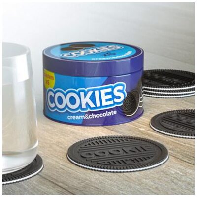 POSAVASOS LATA COKIES 6 UNID. - Imagen 2