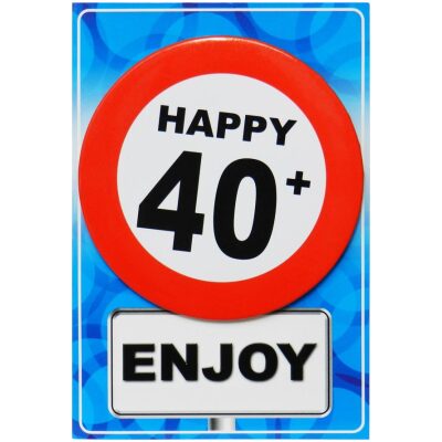 POSTAL+CHAPA HAPPY 40