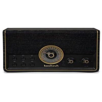 RADIO MESA USB BLUETOOTH GRIS VETEADA KOOLTECH