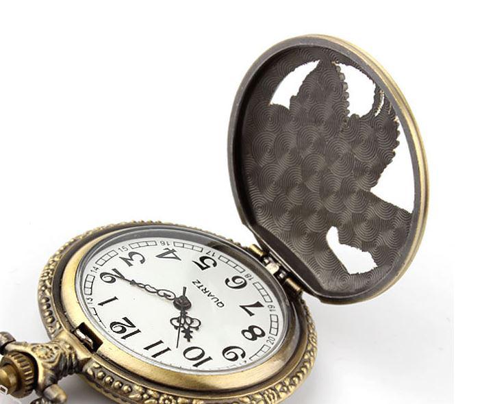 Reloj de Bolsillo 5 cm diámetro en RELOJES - TAPICES - ALMOHADILLAS