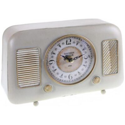 RELOJ MESA BEIG RADIO RETRO