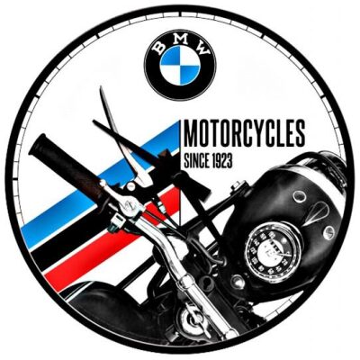 RELOJ PARED BMW MOTO
