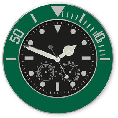 RELOJ PARED+ESTACION METEOROLOGICA COL. SURTIDOS - Imagen 3