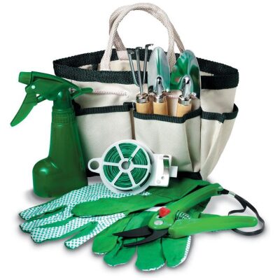 SET 7 HERRAMIENTAS JARDIN EN BOLSA