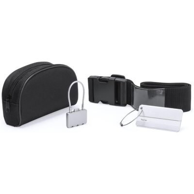 SET DE VIAJE, CORREA, CANDADO E IDENTIFIC. YASTIN