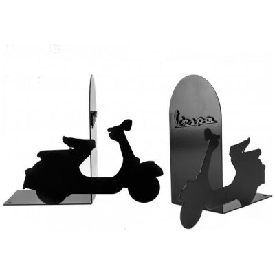 SUJETALIBROS VESPA ORIGINAL NEGROS