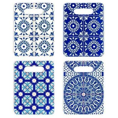 TABLA CORTAR 1 UNID. AZULEJOS AZULONES SEVILLANOS