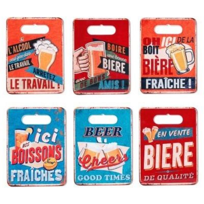 TABLA CORTAR 1 UNID.  MOD. CERVEZA SURTIDAS