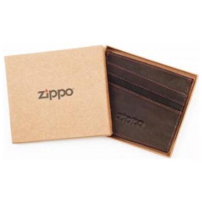 TARJETERO CREDITO ZIPPO PIEL