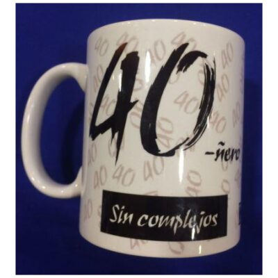 TAZA 40-ÑERO