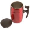 TAZA ANATOMICA DE ACERO INOX. CON TAPA - Imagen 3
