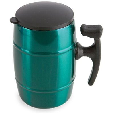 TAZA ANATOMICA DE ACERO INOX. CON TAPA - Imagen 6