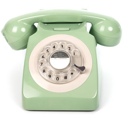 TELEFONO RETRO VERDE