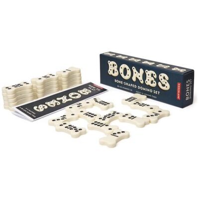 DOMINO FICHAS FORMA HUESOS