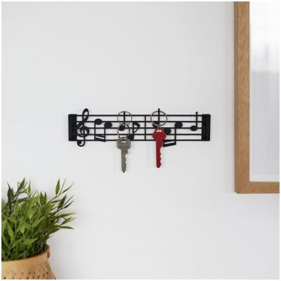LLAVERO PARED PARTITURA MUSICAL - Imagen 2
