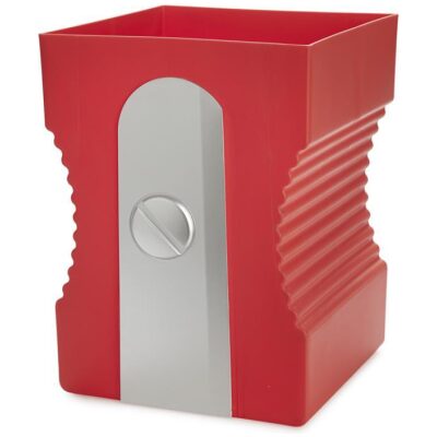 PAPELERA SACAPUNTAS ROJO - Imagen 2