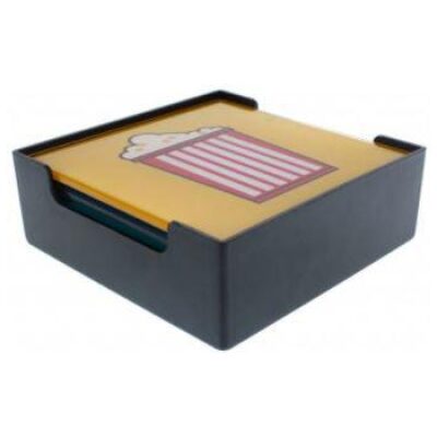 POSAVASOS CRISTAL CINE 6 UNID - Imagen 4