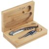 SACACORCHOS METRE+TAPON CAJA BAMBU