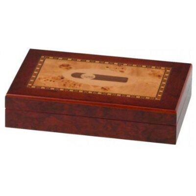 CAJA PUROS MADERA TARACEADA CIGAR 26X16