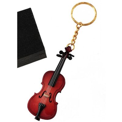 LLAVERO VIOLIN MADERA