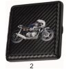 PITILLERA MOTO RETRO SIMIL CARBONO 4 MOD. - Imagen 3