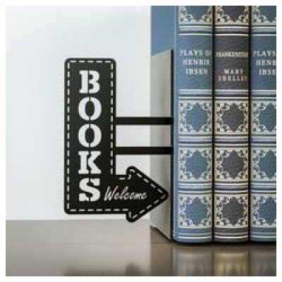 SUJETALIBROS METAL BOOKSHOP - Imagen 2