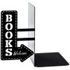 SUJETALIBROS METAL BOOKSHOP