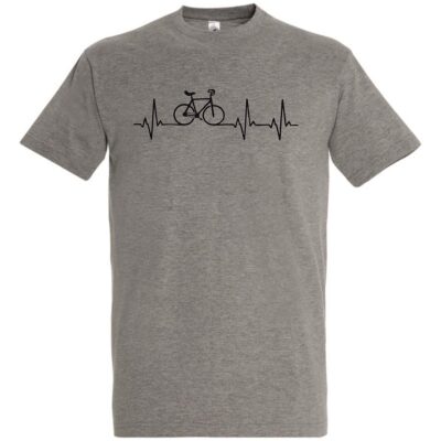 CAMISETA GRIS BICICLETA ELECTRO