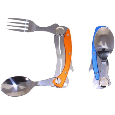 CUBIERTOS PLEGABLES METAL COLOR.SURTIDO