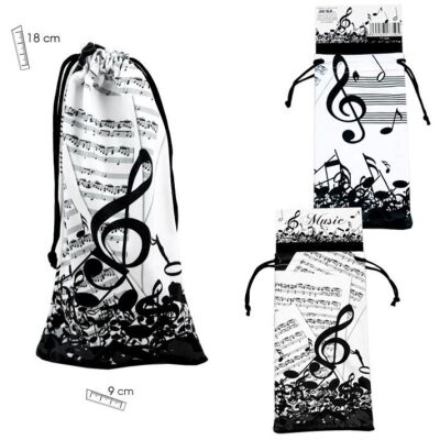 FUNDA GAFAS MOTIVOS MUSICALES