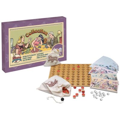 LOTERIA RETRO NUMEROS EN FICHAS