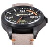 RELOJ NECKMARINE PIEL+TEJIDO BEIGE OFFSHOR - Imagen 2