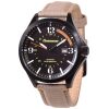 RELOJ NECKMARINE PIEL+TEJIDO BEIGE OFFSHOR